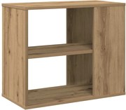 vidaXL Dulap lateral, stejar artizanal, 60x30x50 cm, lemn prelucrat