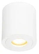 Spotlight modern rotund pentru baie alb - Capa