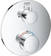 Grohe Grohtherm baterie cadă-duș ascuns cu termostat StarLight Chrome 24077000