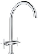 Baterie bucatarie Grohe Atrio crom dubla comanda