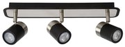 Lucide 26957/15/30 - Spot LED LENNERT LED/3x5W/230V negru