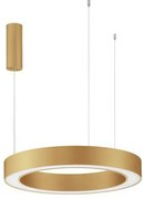 Pendul LED dimabil design modern MORBIDO alama auriu