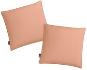 Set 2 buc perne de exterior CALINO 45x45 cm, maro-portocaliu