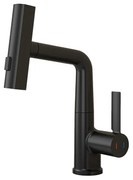 Robinet mixer pentru chiuvetă Mara cu cap multifuncțional negru