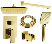 Mexen Uno DR62 set de duș îngropat, auriu - 71435DR62-50