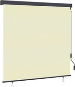 vidaXL Jaluzea tip rulou de exterior, crem, 170 x 250 cm