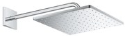 Dus fix Grohe Rainshower Mono, 1/2'', 310 mm, 1 jet, anti-calcar, crom - 26564000