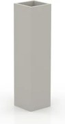 Ghiveci plante design decorativ exterior/interior Square tower pot 20x20x80cm