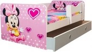 Pat bebe -Minnie cu saltea ,sertar