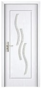 Usa Interior din MDF Novo Doors ND14, Cadru din Lemn Masiv, Geam Sablat, KIT COMPLET, Toc , Manere si balamale incluse (Culoare: Alb, Dimensiune: 70