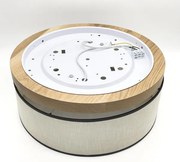 Plafonieră Brilagi BELLADONNA 2xE27/15W/230V d. 40 cm crem/stejar