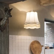 Lampă suspendată retro crem 45 cm - Granny