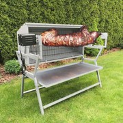 Grătar cu rotisor electric Avenberg FERKEL