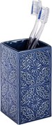 Recipient pentru periuțe de dinți CORDOBA DARK BLUE, WENKO, albastru