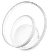 Aplica LED design modern circular OZ AP dali alba