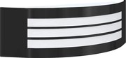 vidaXL Lumină de perete pentru exterior Negru 32 x 10 x 10 cm