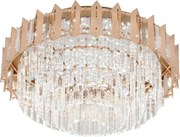 Brilagi - Plafonieră SPECTRA 5xE14/40W/230V diam. 48 cm aurie