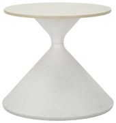 Mauro Ferretti Masa De Cafea Alba cm Ø 42X40 | Aosom Romania