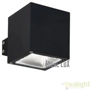 Aplica de perete exterior SNIF AP1 SQUARE NERO 123080