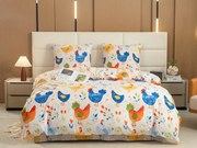 Lenjerie de pat din microfibra HENRIETTA colorata Dimensiune lenjerie de pat: 2 buc 70 x 90 cm | 200 x 220 cm