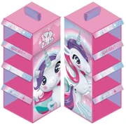 Unicorn Sparkle Organizator de dulap suspendat 4 bucăți