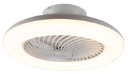 Ventilator de tavan alb incl. LED cu telecomanda - Clima