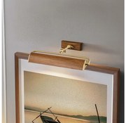 Aplică pentru tablouri Elstead WINCHFIELD-PLM-AB-OAK WINCHFIELD 2xE14/40W/230V stejar