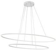 Redo LEO 01-3342 - lustra LED reglabilă pe cablu, 115W/230V, albă