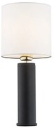 Veioza decorativa design elegant ALMADA negru/alb