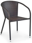 Scaun de grădină Miras (maro închis). 769623