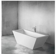 Cada de baie freestanding Tea III din marmura, 180 x 73 cm