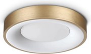 Plafoniera LED design circular PLANET PL D30 OTTONE
