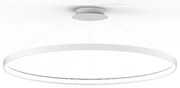 Lustra LED suspendata design modern circular CIRCLE 110, alb LA0717/1 - WH ZL