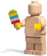 Figurină din lemn, lemn de stejar - LEGO