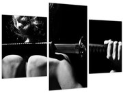 Tablou - Femeie cu o sabie (90x60 cm)