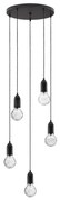 Lustra moderna cu 5 pendule design minimalist VEDA