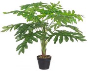 Planta artificiala decorativa cu ghiveci, 90 cm, Filodendron Bizzotto