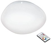 Eglo 98227 - LED Plafonieră dimmabilă SILERAS-A LED/24W/230V + Telecomandă