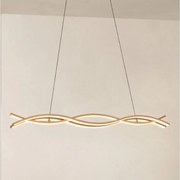 Eglo 901106 - Lampă suspendată LED pe cablu LASANA, 35W/230V, auriu