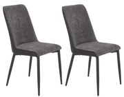 Set 2 scaune K368 material gri
