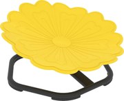 AIYAPLAY Scaun pivotant senzorial pentru copii, șezut pivotant pentru antrenamentul echilibrului și coordonării, galben | Aosom Romania