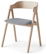 Scaun din lemn de fag Findahl by Hammel Mette, natural-gri