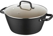 Florina Oală din aluminiu Carina Black 5,2 l, 28 cm, diam. 28 cm