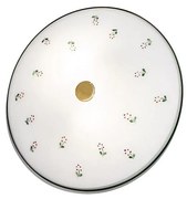 Kolarz 731.U12.4.70- Plafonieră NONNA 2xE14/60W/230V Ø32 cm verde/alamă