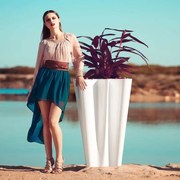 Ghiveci de flori / Jardiniera plante design decorativ modern pentru amenajari interioare si exterioare, BYE-BYE PLANTER 58004R Vondom