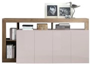 Comodă LENOR cașmir/stejar