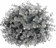 Decorațiune de Crăciun suspendată Eucalypt glob, argintiu, diam. 24 cm