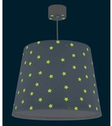 Lustră pentru copii STAR LIGHT 1xE27/60W/230V albastră Dalber 82212T
