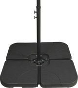 Baza parasolar 4x15 L