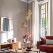 Lustră pe cablu Atmosphera JILY 3xE27/40W/230V iută